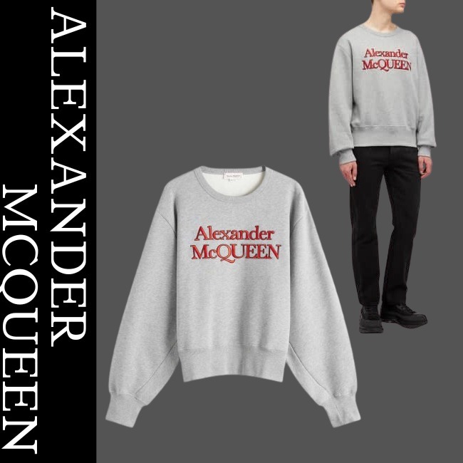 ☆特価☆【ALEXANDER MCQUEEN】キモノスリーブ クルースウェット