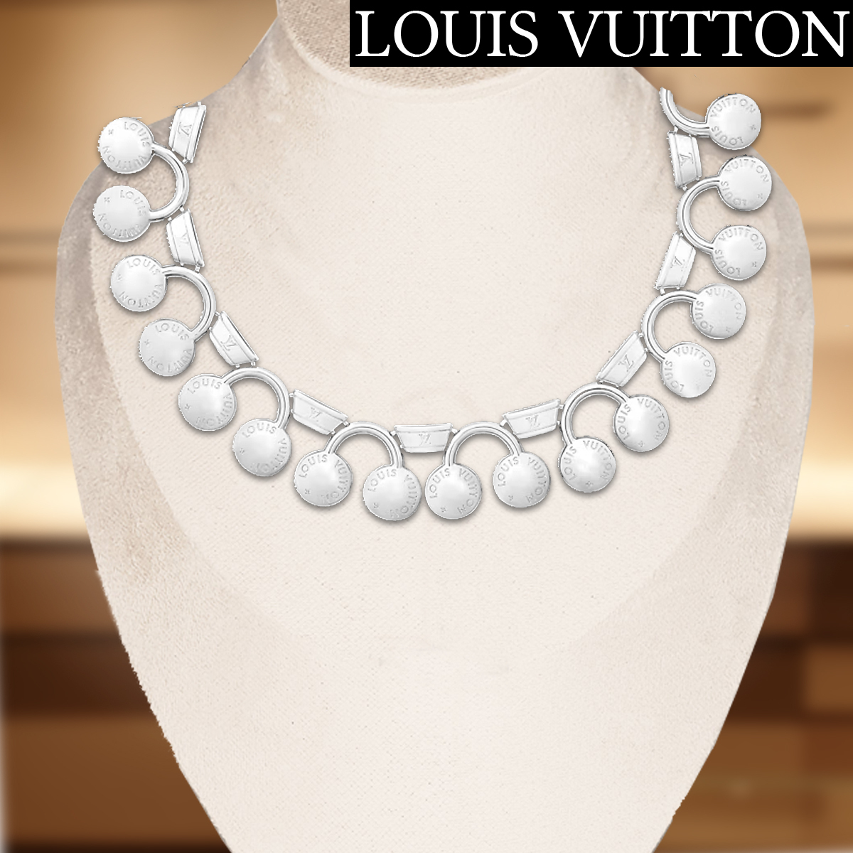 LOUIS VUITTON ネックレス・LVスタッズ LV Studs