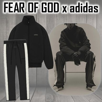 FEAR OF GOD × adidas トラックジャケット 関送込み トラックジャケット FEAR OF GOD(フィアオブゴッド) メンズ