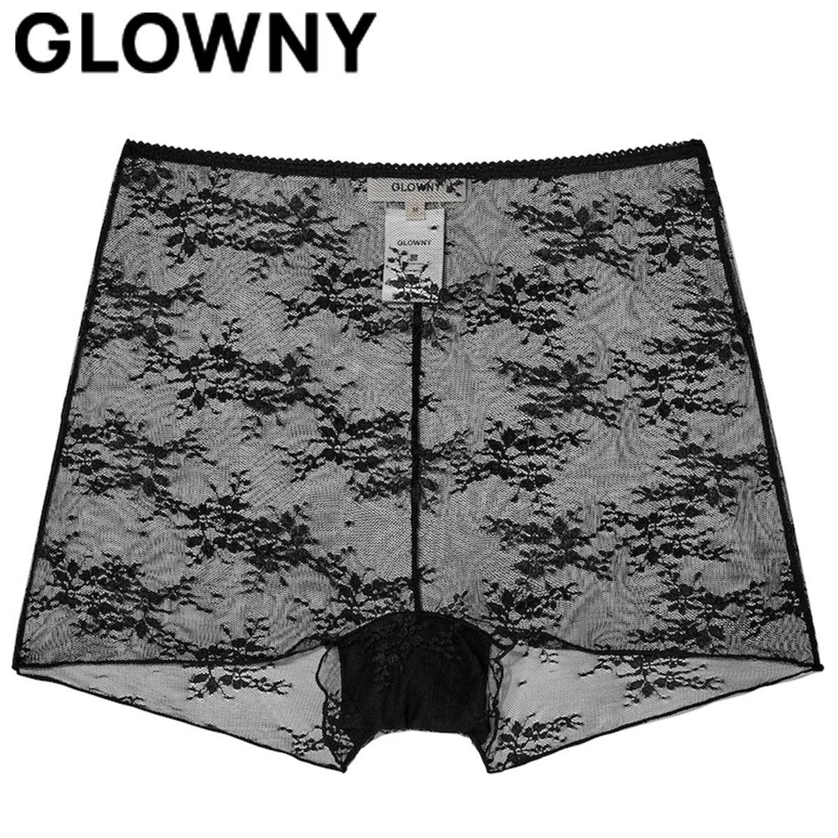 ★GLOWNY★POLLY LACE BOYSHORTS (BLACK)★正規品/韓国直送料込