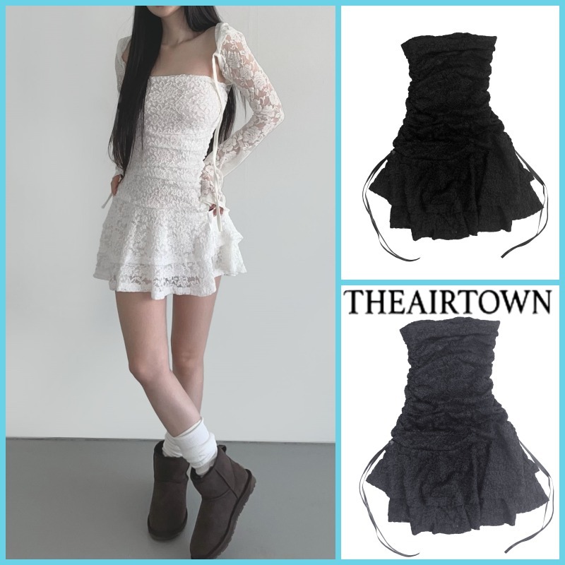 ●THEAIRTOWN● suzume rose lace ops