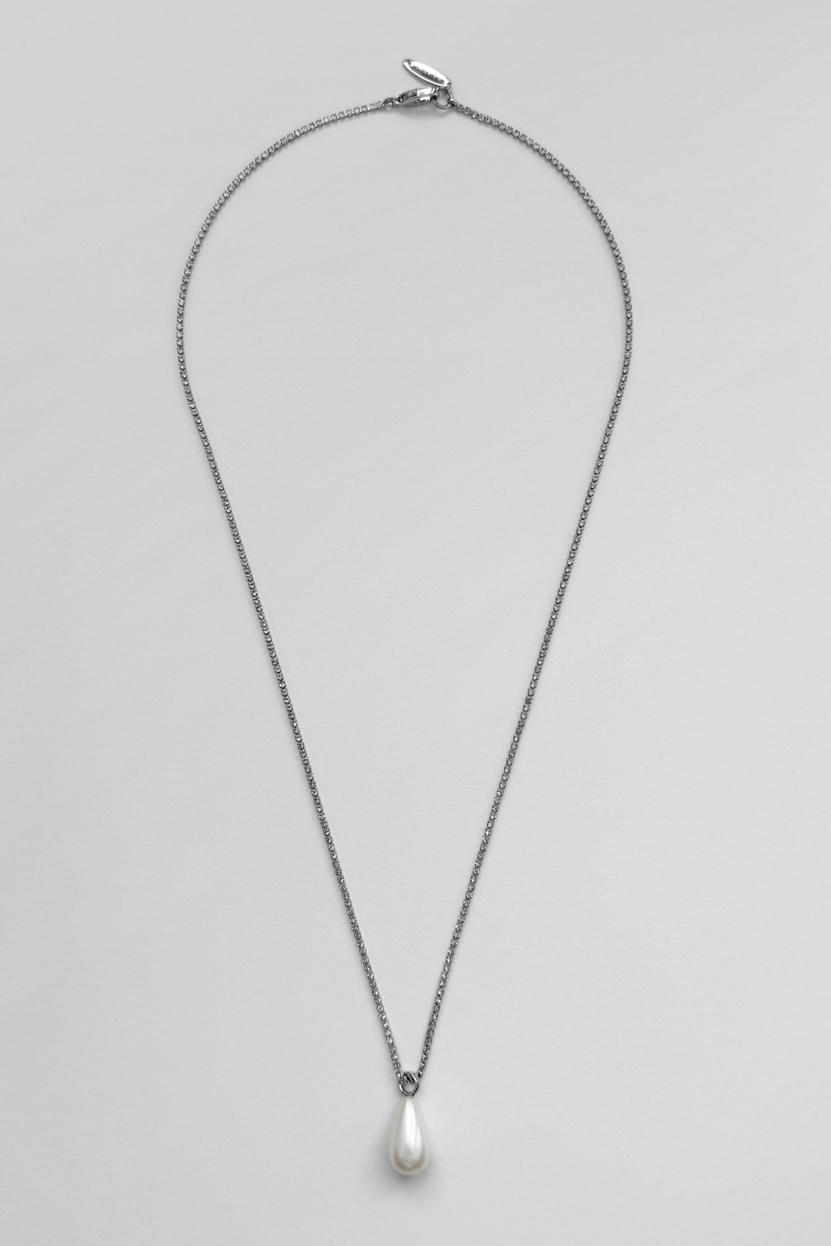 《MONDAY EDITION》 Teardrop Pearl Pendant Necklace
