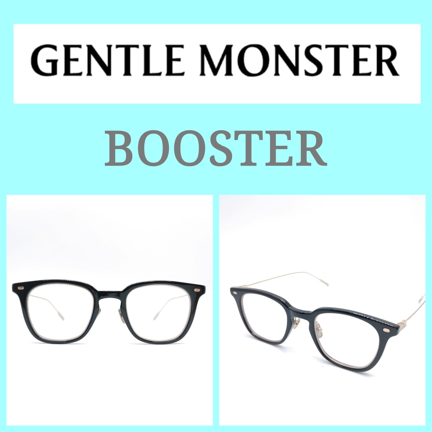 【GENTLE MONSTER】★★BOOSTER★軽いチタンコンビフレーム★★
