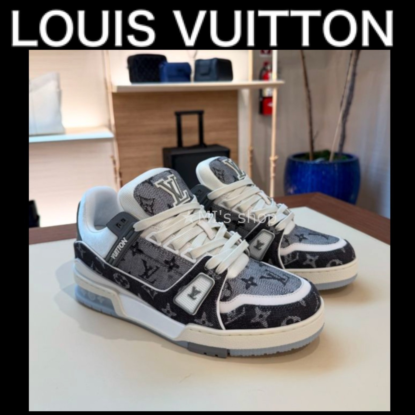 【すぐ届く/足元から決まる】LouisVuitton トレイナースニーカー