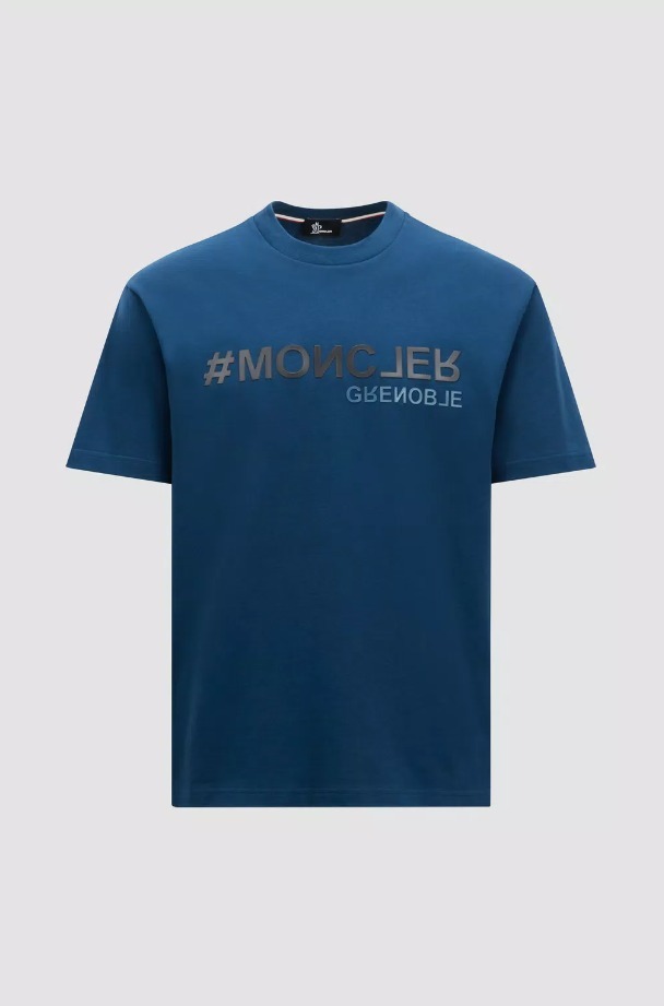 MONCLER GRENOBLE 2024/25秋冬新作 エンボスロゴ入り半袖Tシャツ
