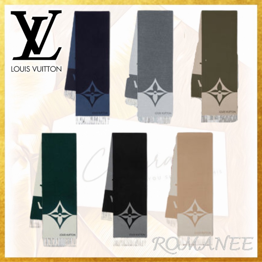 コーデのアクセントに♪【LOUISVUITTON】グラフィック マフラー
