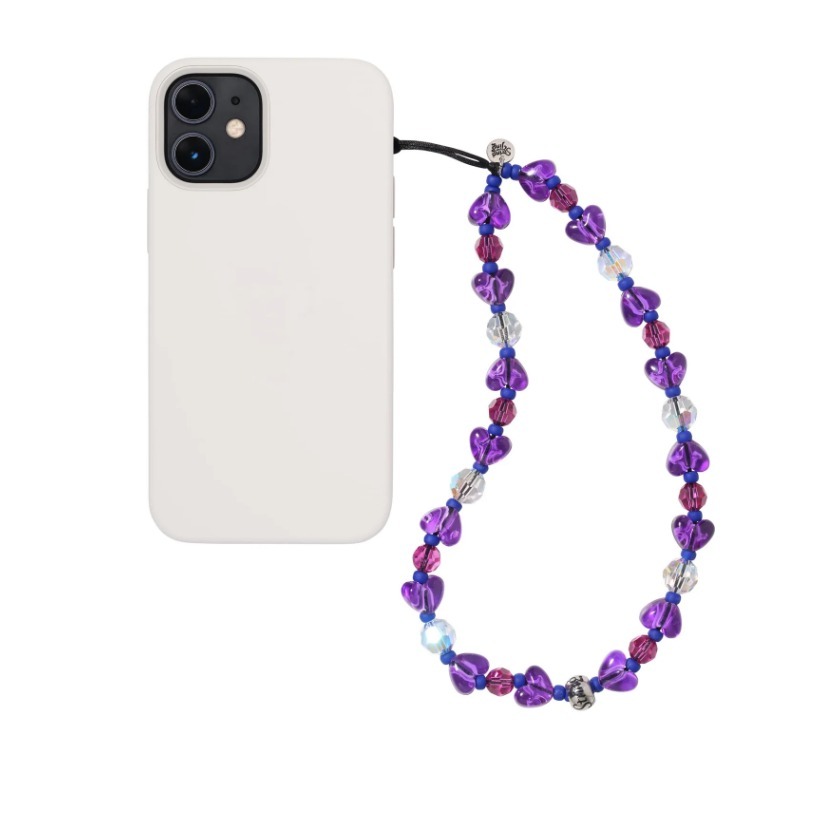 STRING TING/Hard Candy Wristlet Phone Strap ハート ☆String Ting☆Hard Candy Wristlet Phone Strap ハート