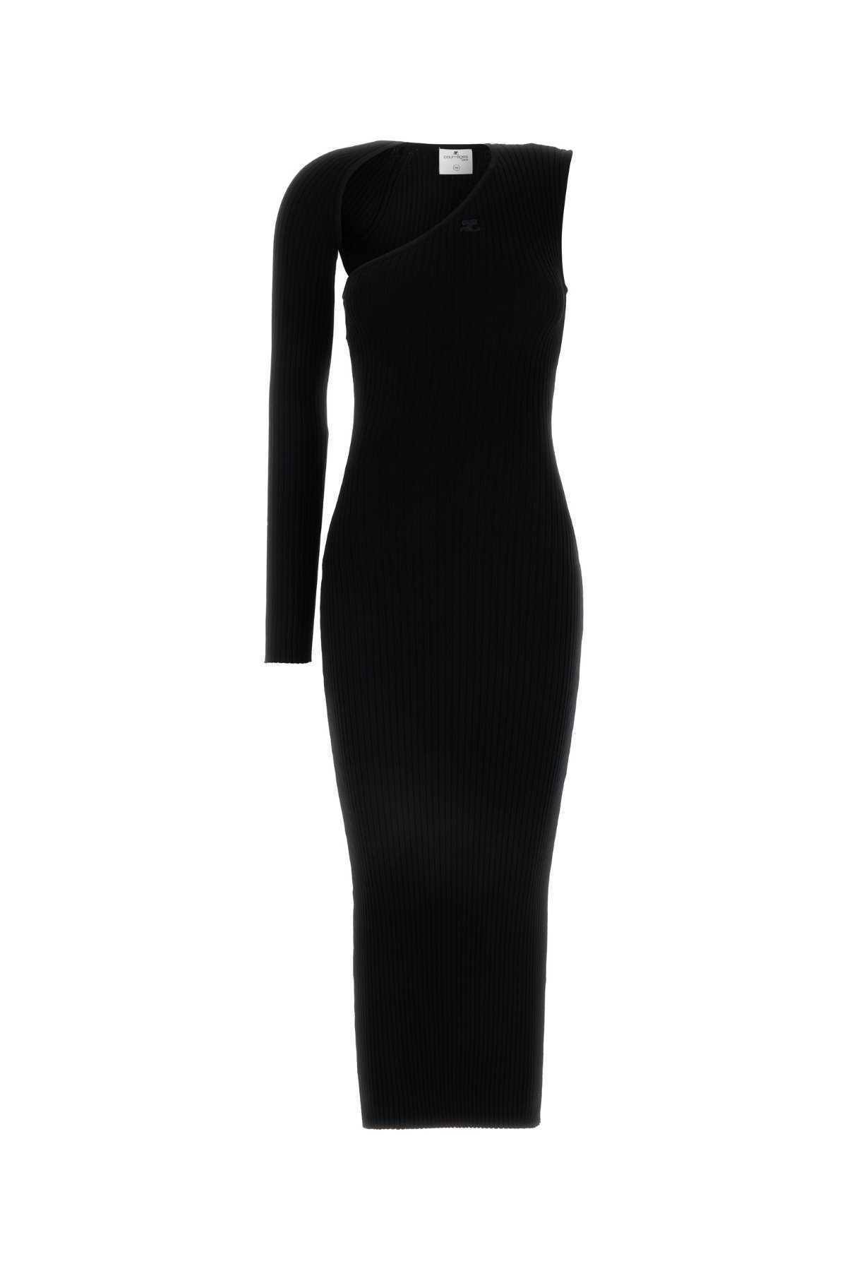 ワンピース Courreges DRESS (424MRO520FI0001 BLACK)