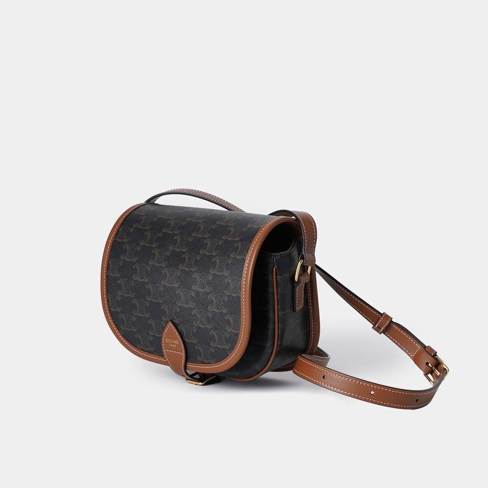 CELINE ミディアム フォルコ トリオンフキャンバス 191502BZJ