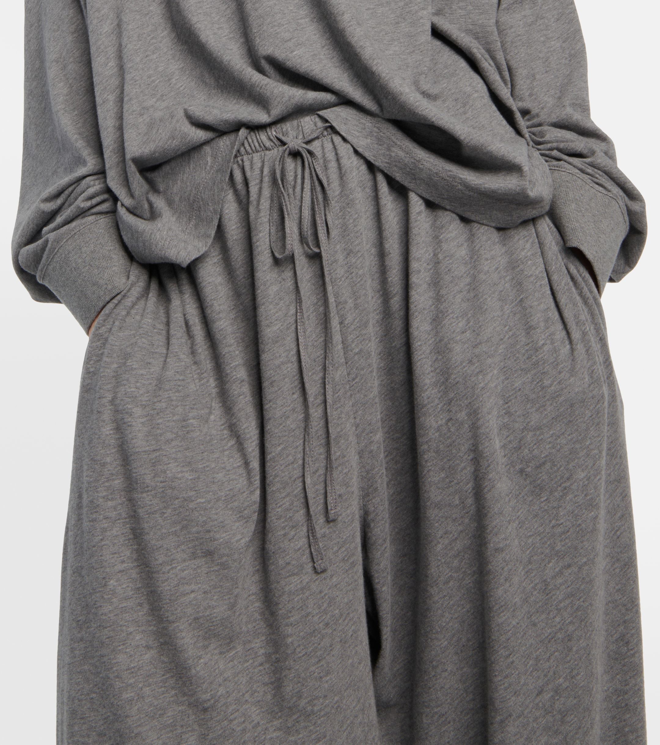 THEROW ラヌイットコットンスウェットパンツ ピエトラメランジュ THEROW ラヌイットコットンスウェットパンツ ピエトラメランジュ