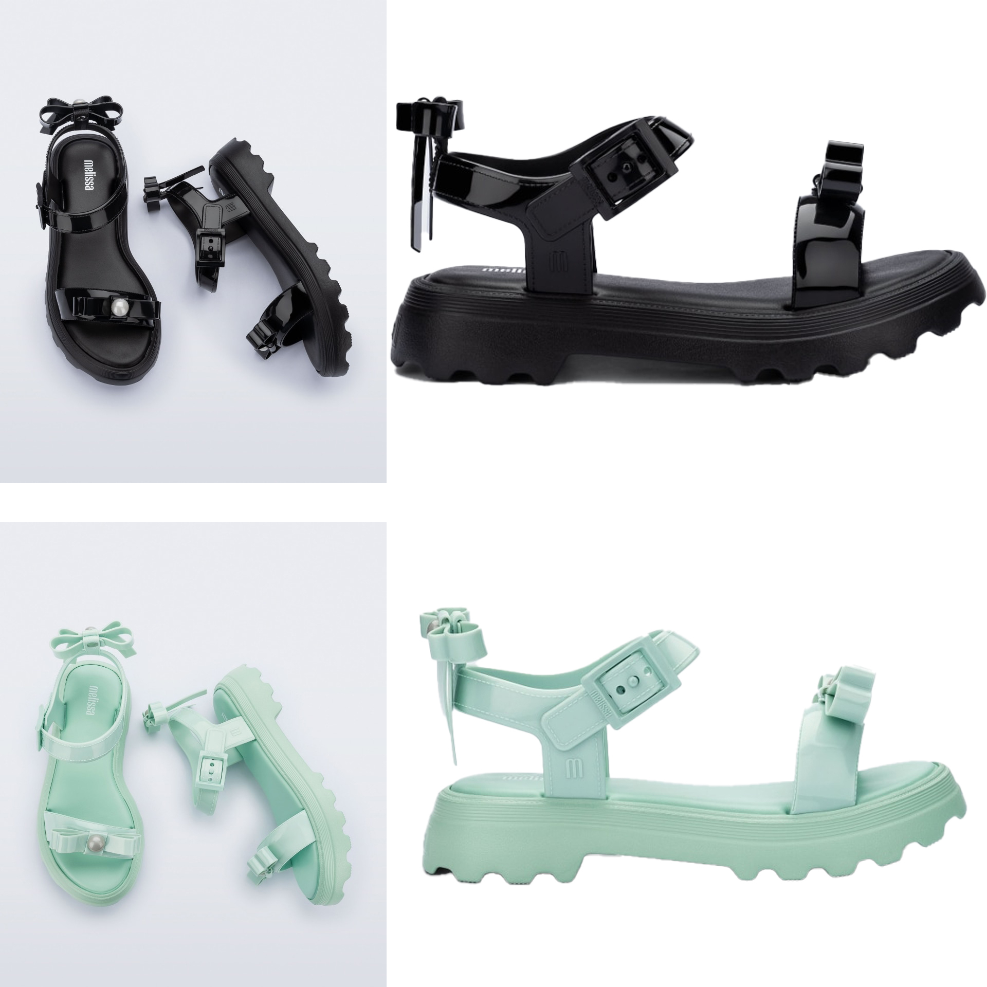 Melissa(メリッサ)・Town Sandal Bow タウンサンダル 追跡有