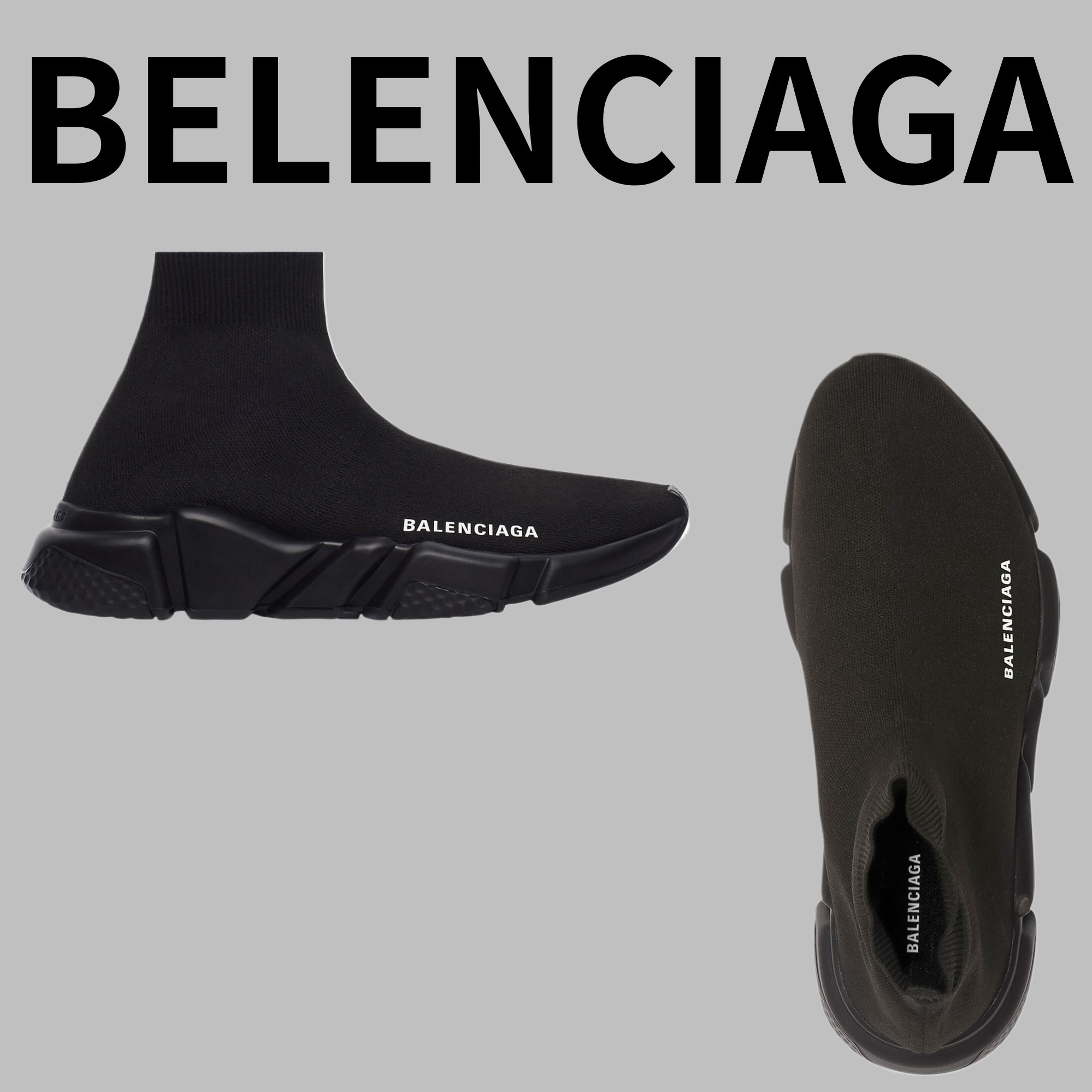【balenciaga】Speed Recycled ニット スニーカー