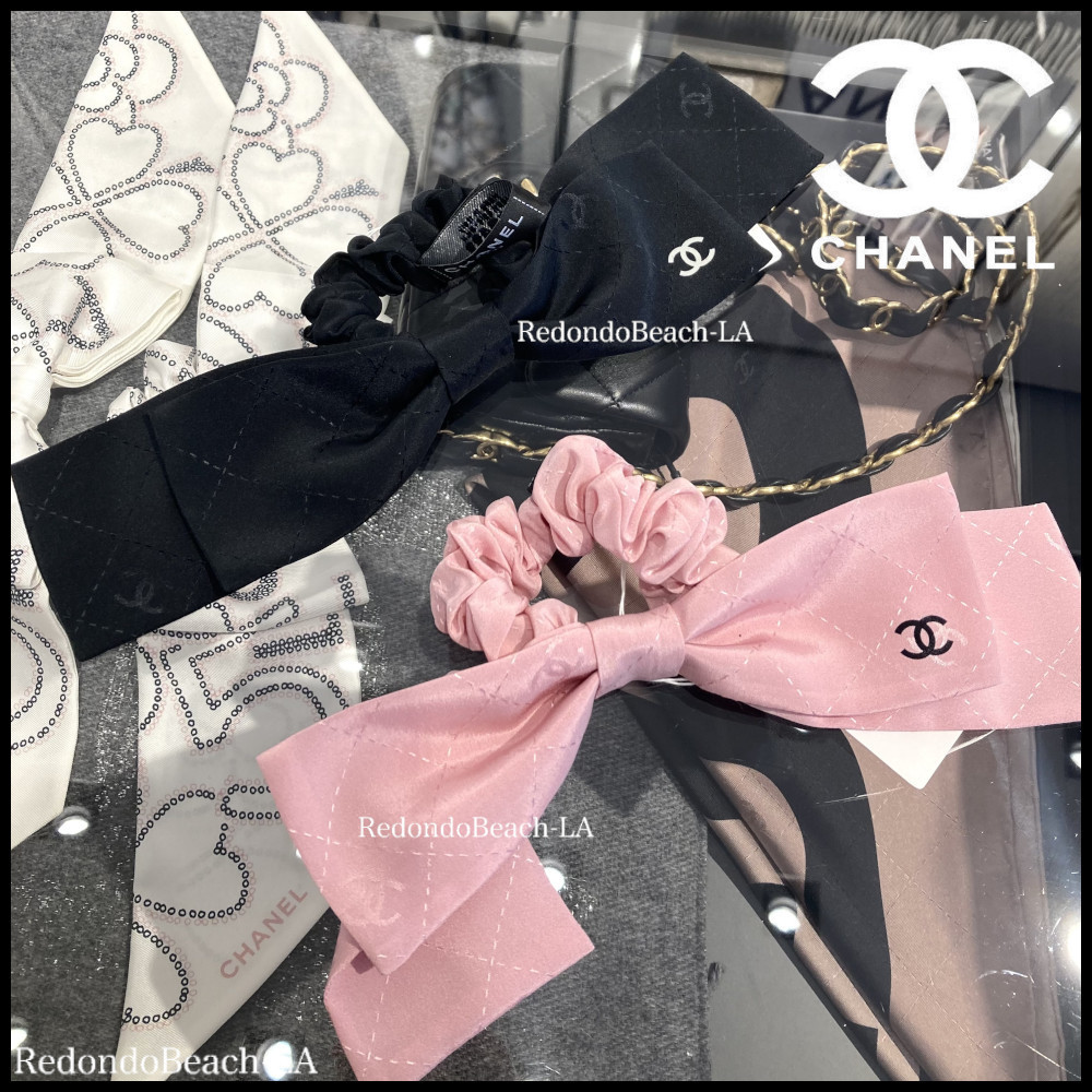【上品で華やかに決まる♪】CHANEL★シュシュ★ギフトにも