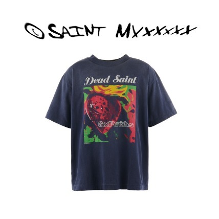 完売御免！SAINT Mxxxxxx / セントマイケル DEAD SAINT tシャツ