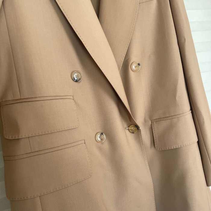 Max Mara◆NEBBIE◆ピュア ウール キャンバス ジャケット 関税込☆VIP価格【Max Mara】ピュアウール キャンバスジャケット