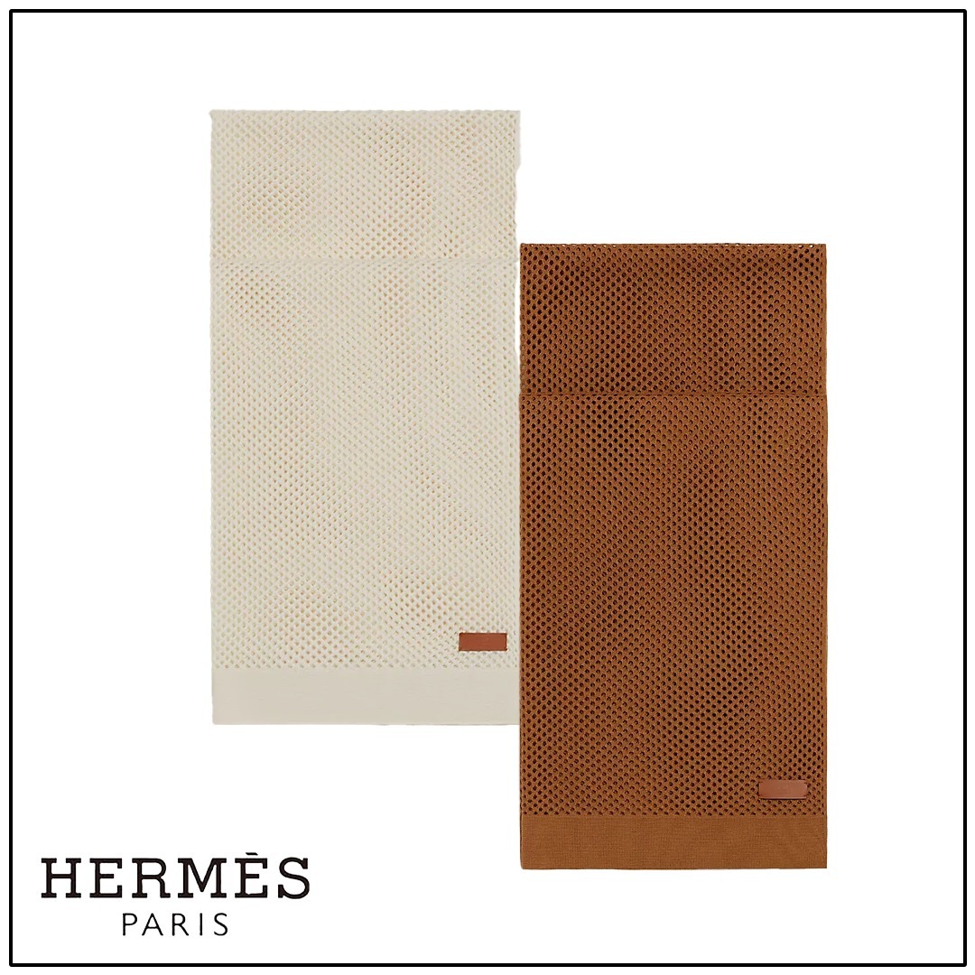 Mailleフィレ【HERMES】マフラー