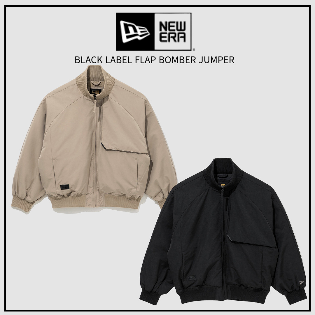 ニューエラ■BLACK LABEL■FLAP BOMBER JUMPER■送料込