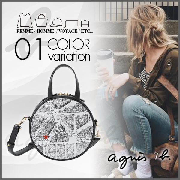【agnes b.】アニエスベー XAS17A−01 2wayトートバッグ