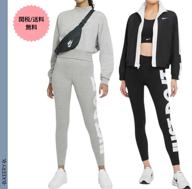 関送込★Nike★グラフィックプリント スポーツ レギンス