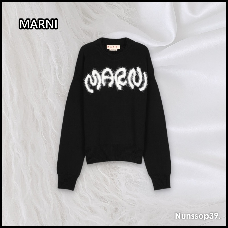 《MARNI》 ラウンド ネック セーター