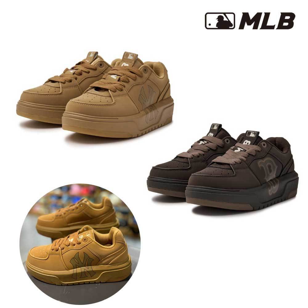 ☆MLB☆CHUNKY LINER NUBUCK スニーカー 男女兼用 韓国発