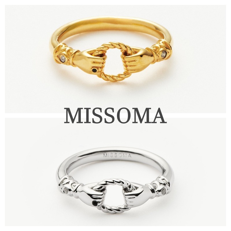 送関込/MISSOMA BTSテテ愛用ブランド   スタッキングリング