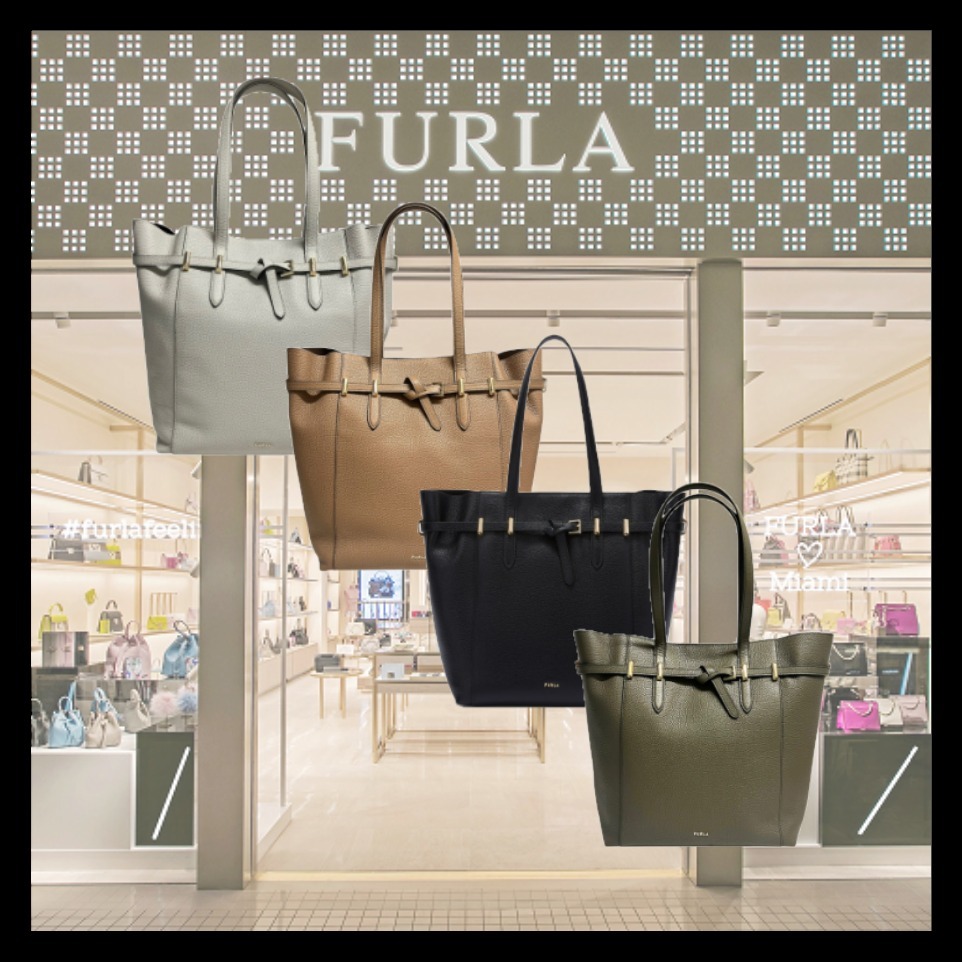 【関税込】FURLA AURA トートL