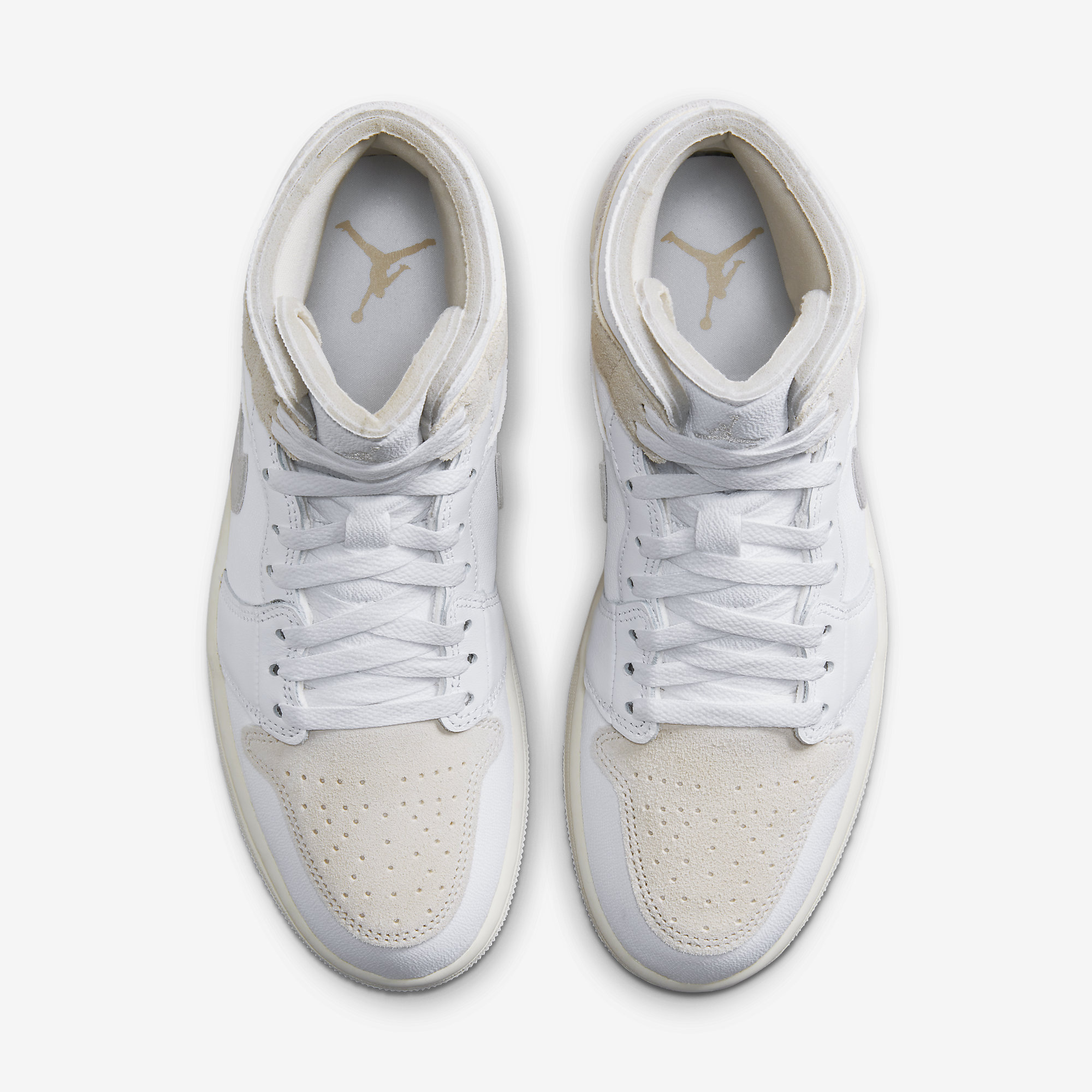Nike★Jordan 1 Mid SE Craft White Light Brown★関税込★ Nike-Shoes-Air-Jordan-1-MID-