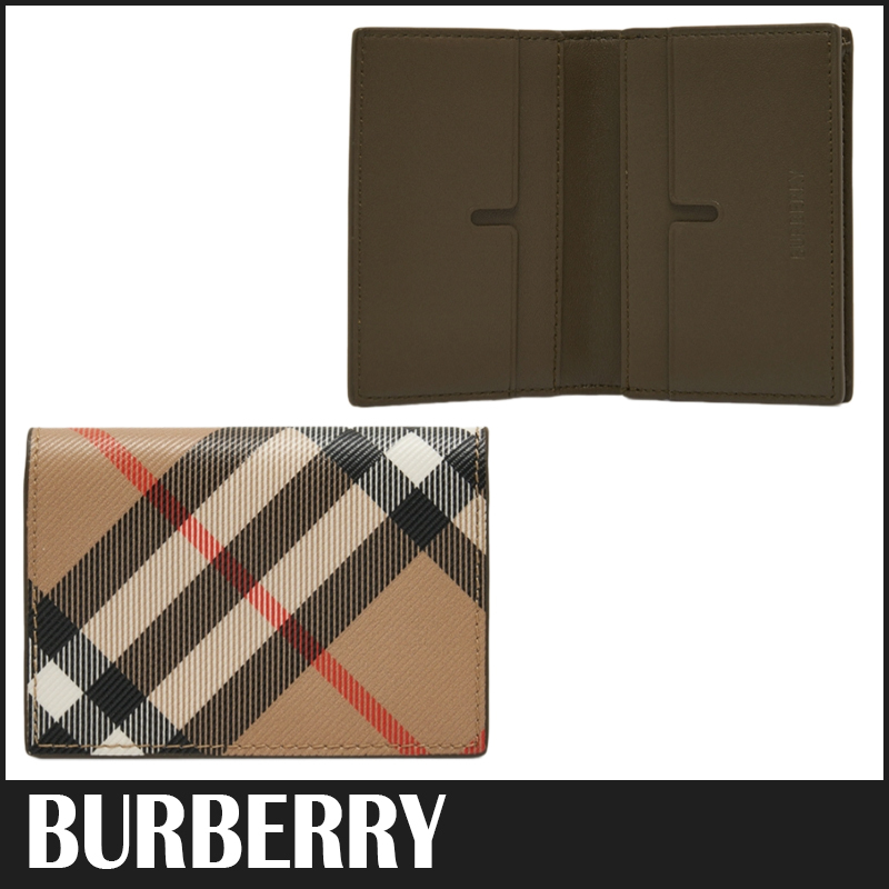 ☆送料関税込☆Burberry バーバリー チェック カードケース☆