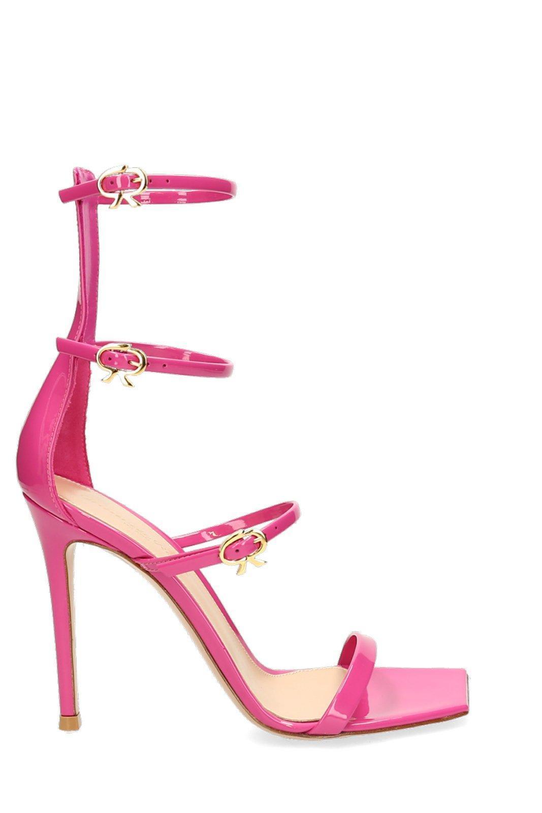 【送料&関税込】Gianvito Rossi Ribbon Uptown Heeled Sandals