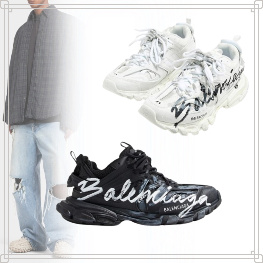 ◆直営店◆【BALENCIAGA】Track Signature スニーカー