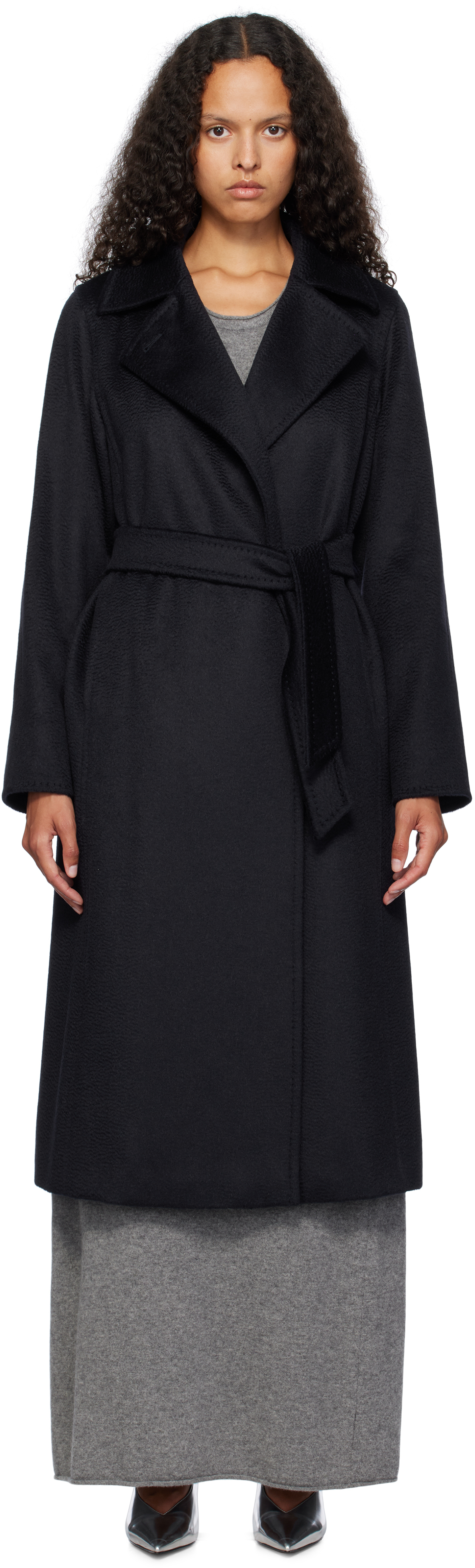 【関税込み】Max Mara ネイビー Manuela コート