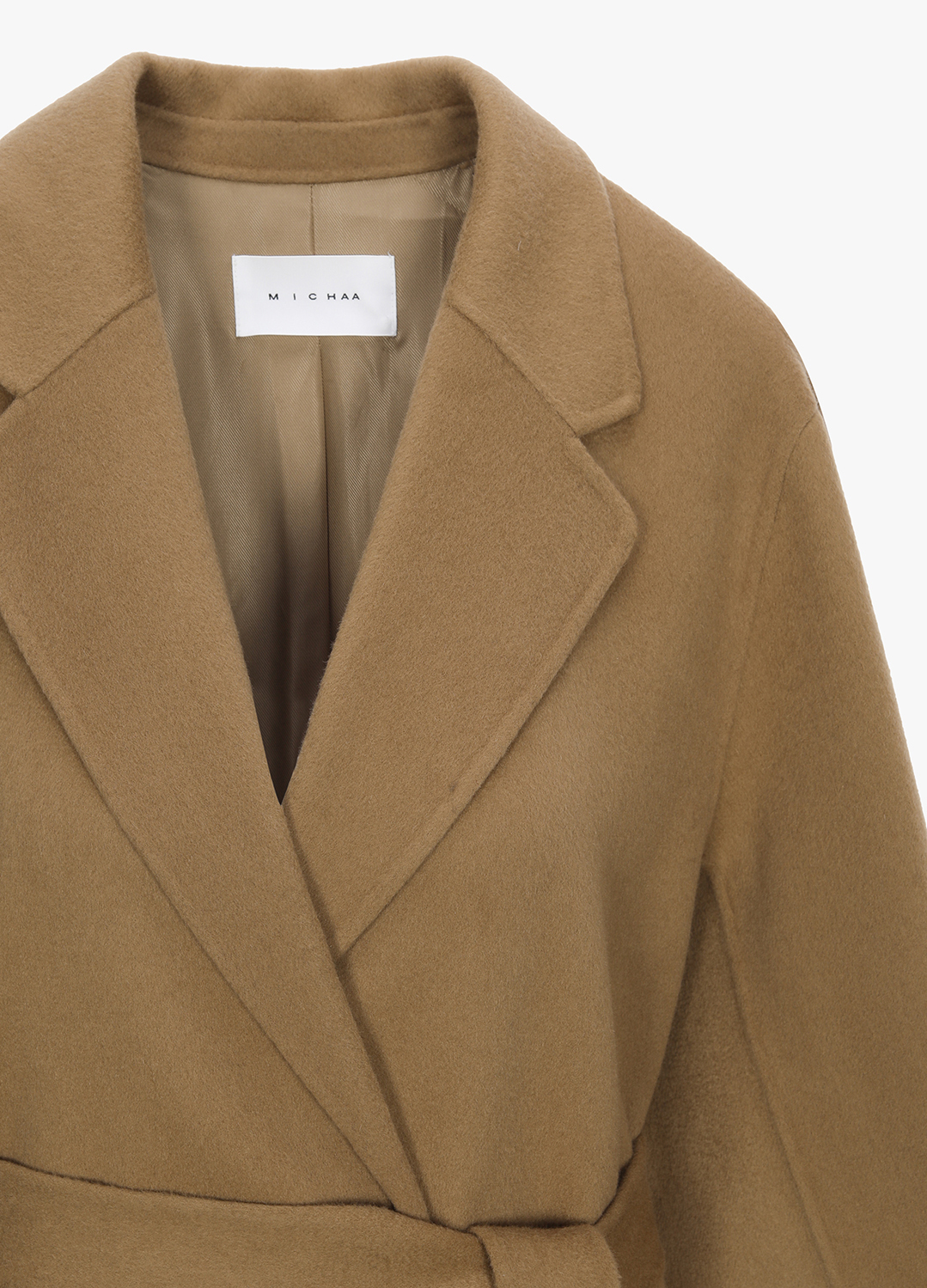◆MICHAA ウールカシミヤテーラードコート ◇MICHAA ウールカシミヤテーラードコート (MICHAA/コート
