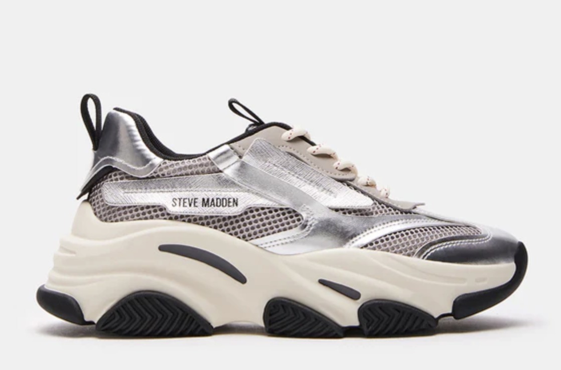 Steve Madden ハイトップ レースアップ Morris 厚底 スニーカー Steve Madden(スティーブマデン) スニーカー(レディース) - 海外