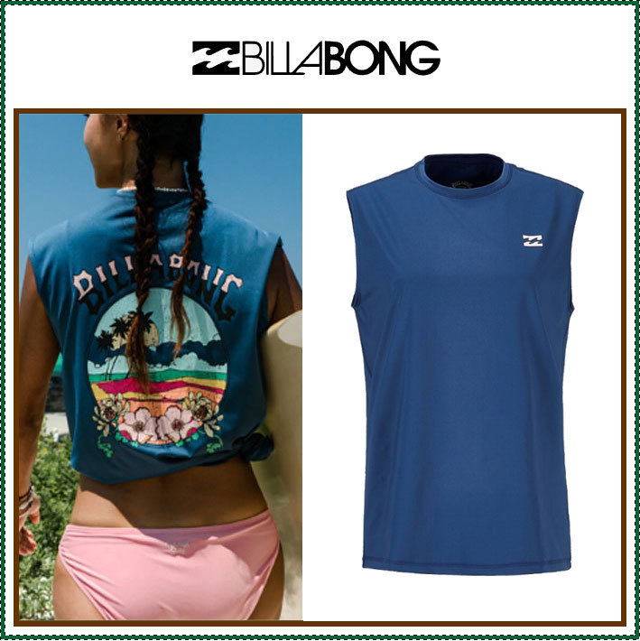 【BILLABONG】 Women's Sleeveless Rash Guard WT916 /追跡付
