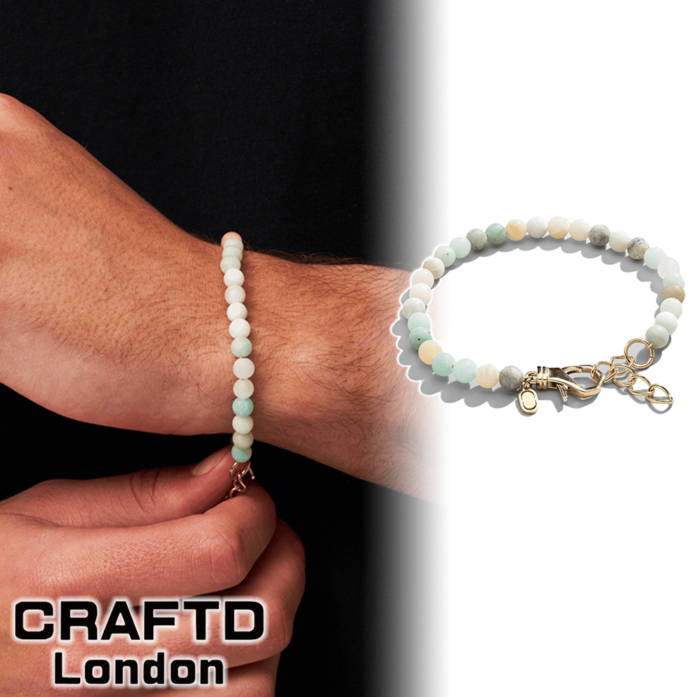 CRAFTDLondon クラフトロンドン OCEAN BEADED BRACELET 6MM