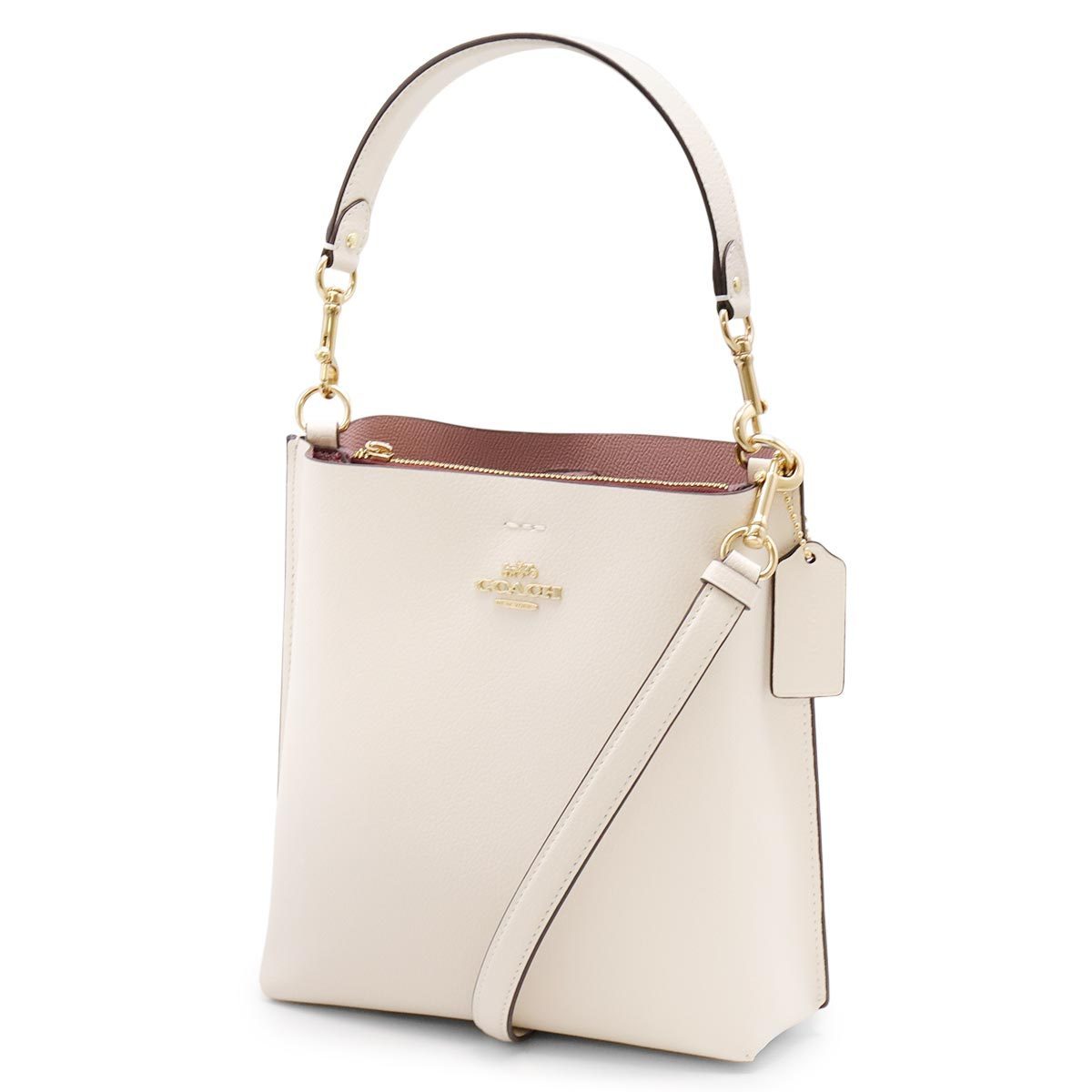 COACH バケットバッグ チョークホワイト レディース CA177 IMCHK