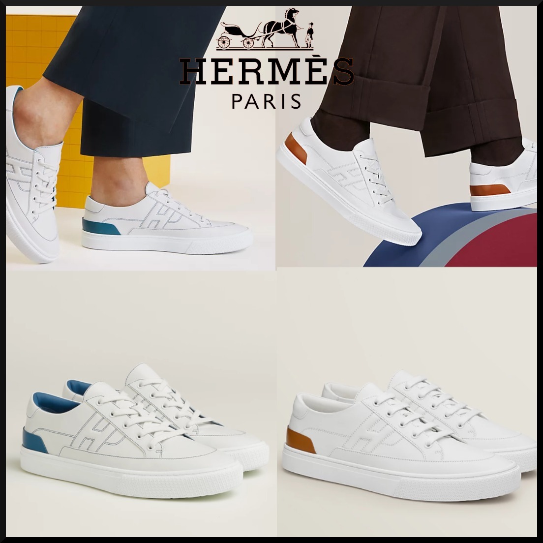 【履きやすい☆】HERMES Deep スニーカー