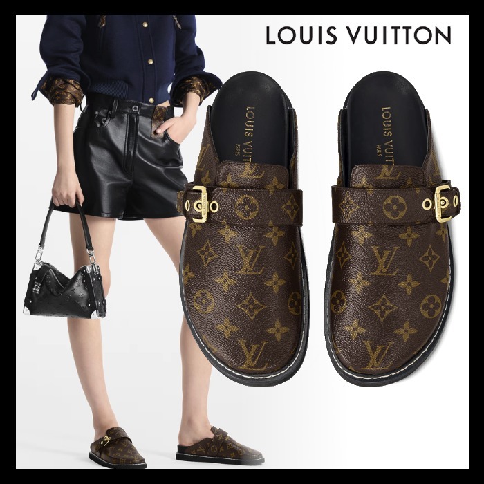 Louis Vuitton《LVコージーライン ミュール》Monogram DHL 直営