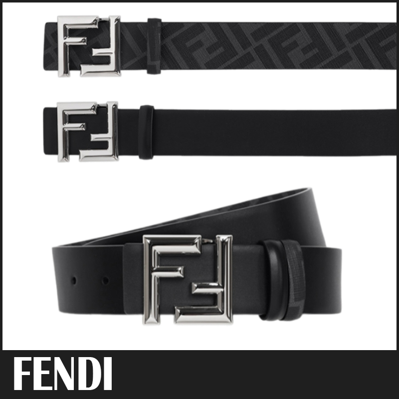 ☆送料関税込☆FENDI フェンディ リバーシブル レザーベルト☆