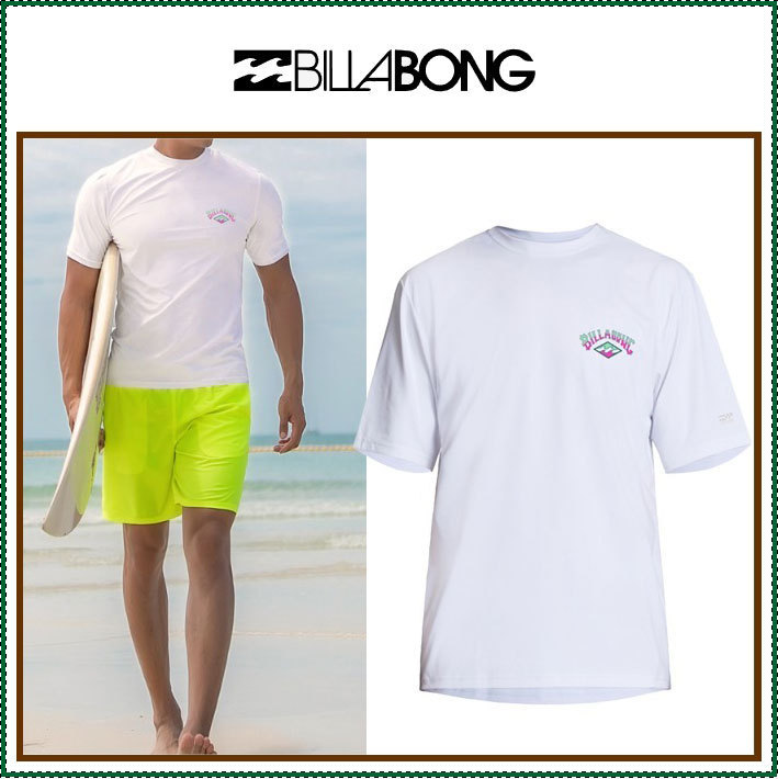 【BILLABONG】 Men's Short Sleeve Rash Guard MT970