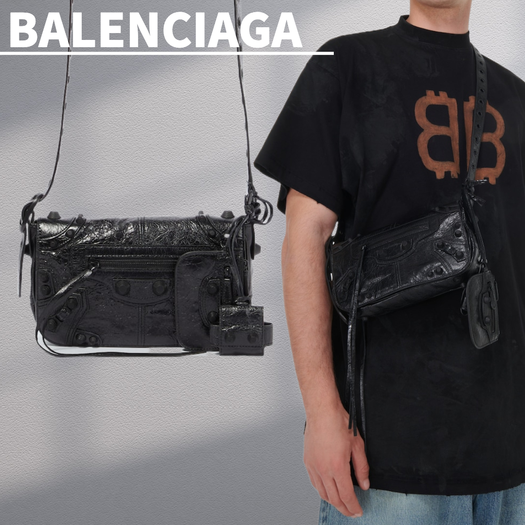 関税込【BALENCIAGA】Le Cagole XS レザー ショルダーバッグ