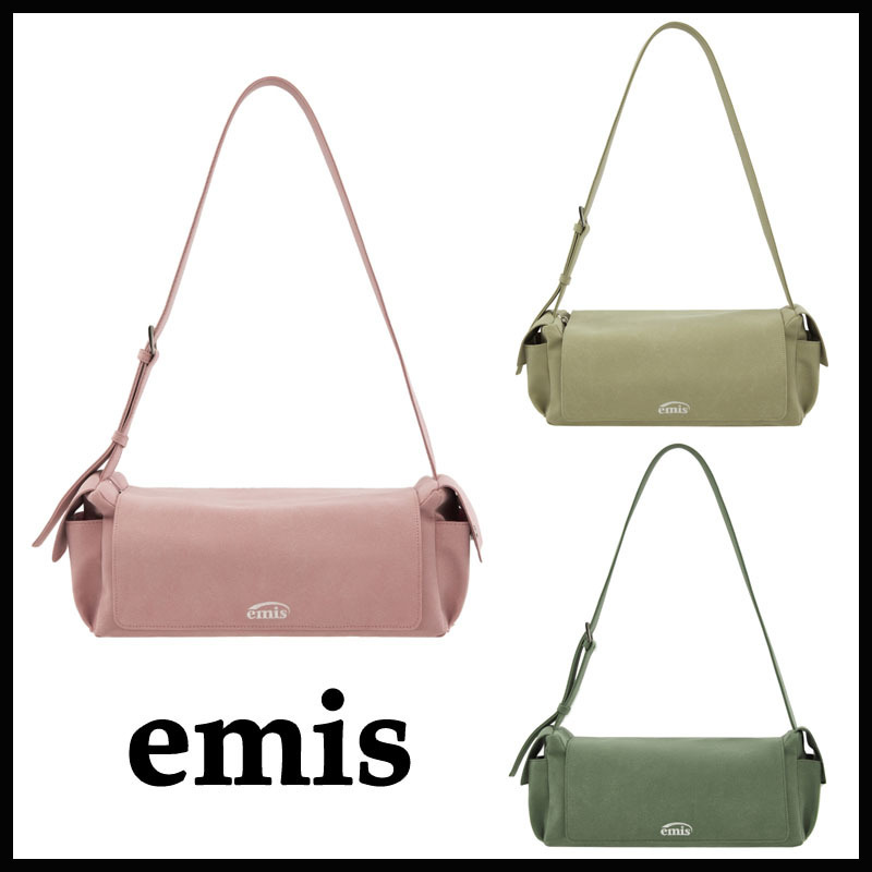 ★EMIS★ SUEDE SHOULDER BAG