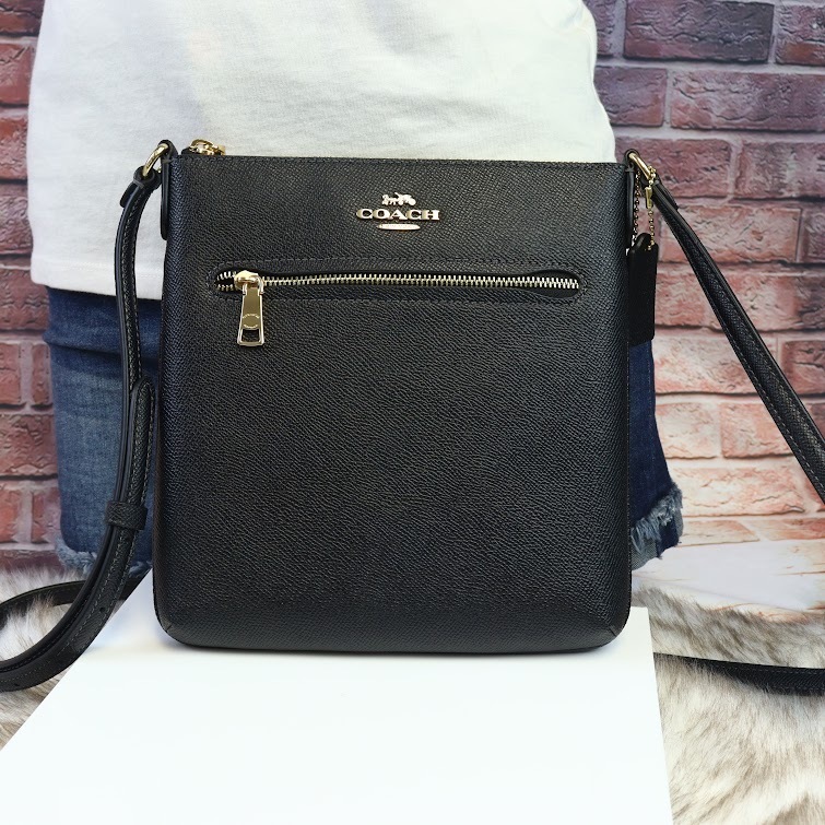 即発 アウトレット COACH ミニ ローワン ファイル バッグ