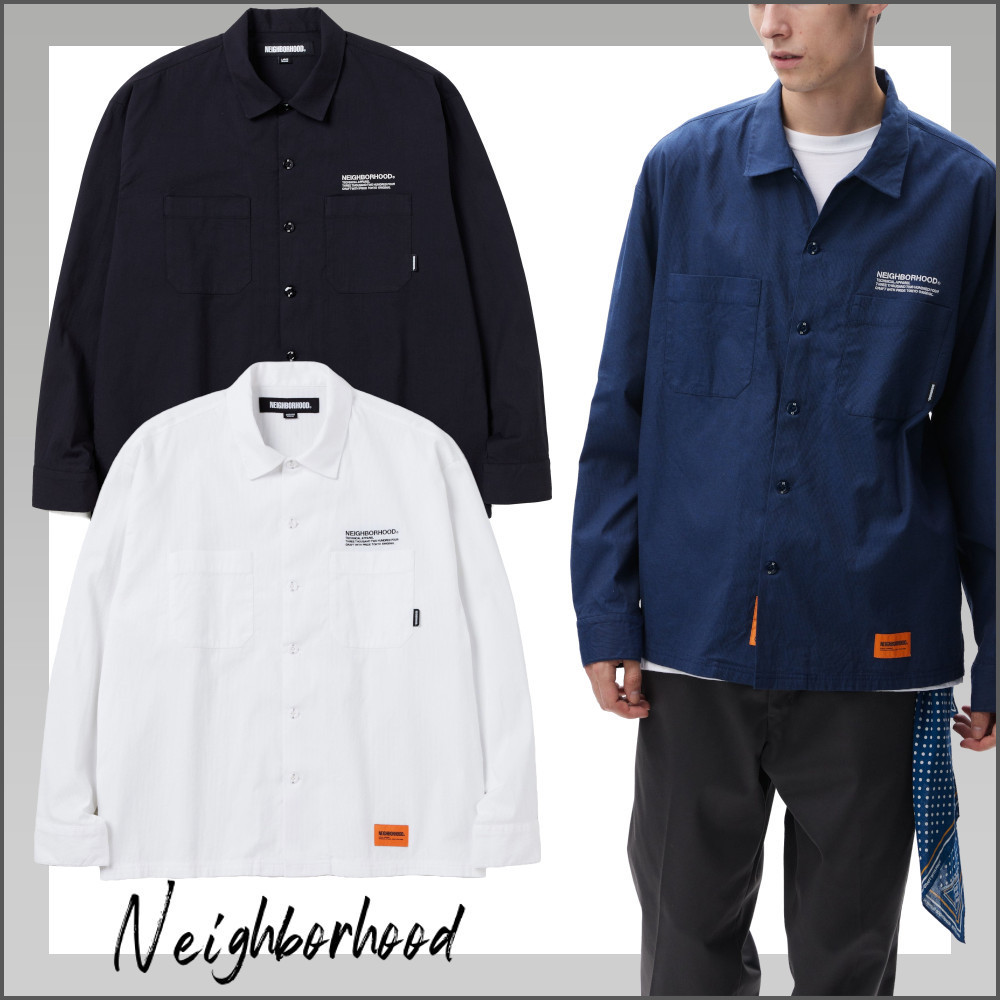 【NEIGHBORHOOD】CORDLANE WORK SHIRT LS