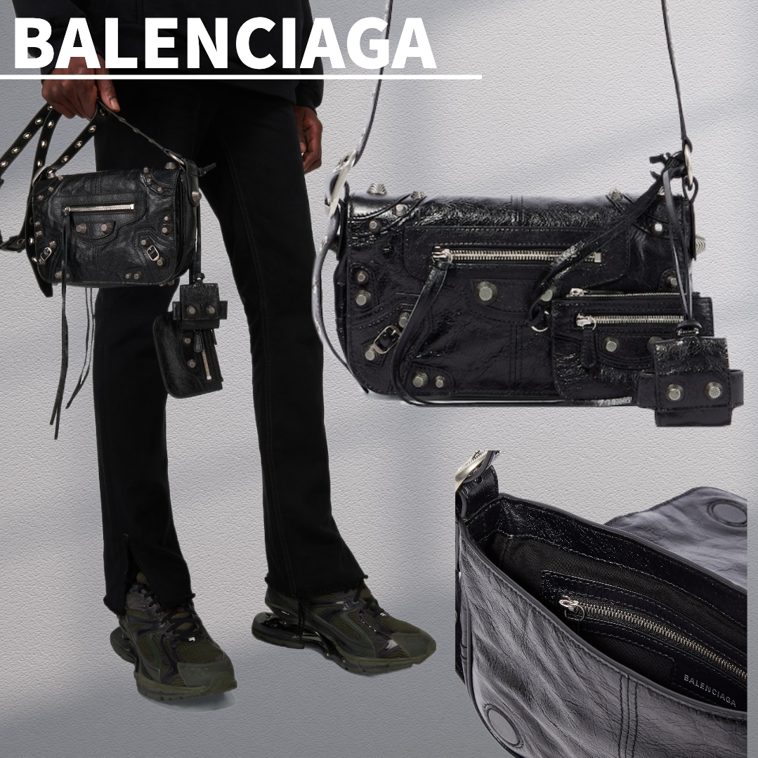 関税込【BALENCIAGA】Le Cagole XS レザークロスボディバッグ