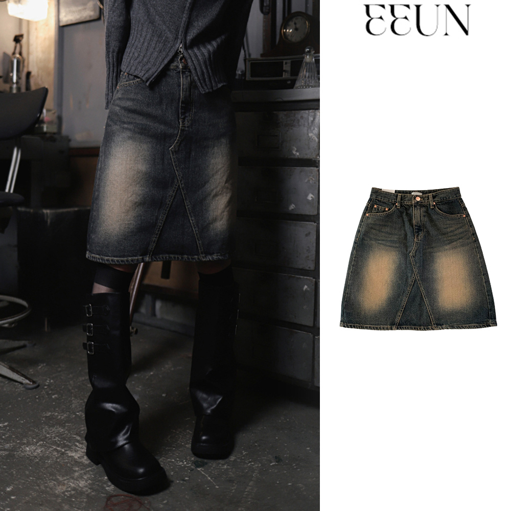 【EEUN】Hobbi Denim Skirt