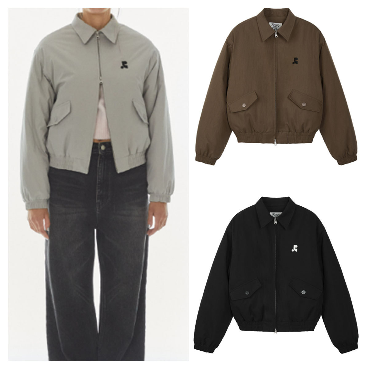 ジャケット Rest & Recreation QUILTED BOMBER JACKET 4BFT659