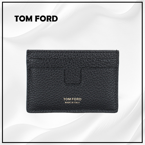 ★【Tom Ford】 Soft Grain Leather Card Holder★