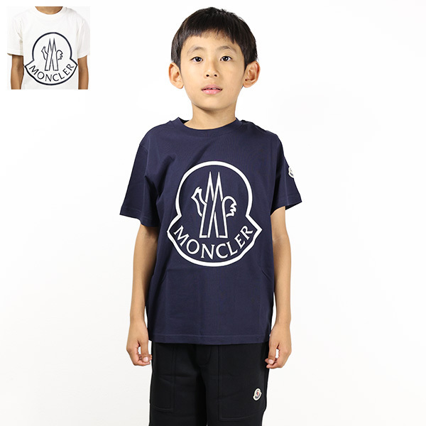 MONCLER Tシャツ 半袖 ロゴ キッズ 男の子8C00020 83907